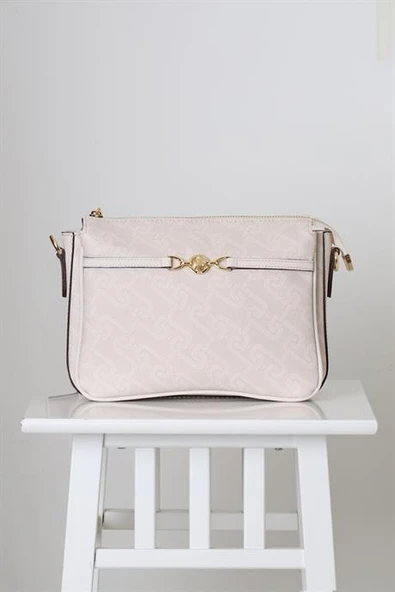 U.S POLO EKRU KADIN ÇANTA  25106-2Y5 ürün görseli