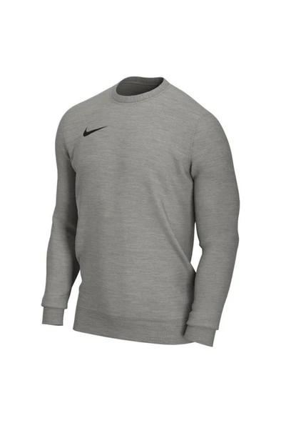 Nike M Nk Flc Park20 Crew CW6902-063 Gri Erkek Siyah Sweatshirt