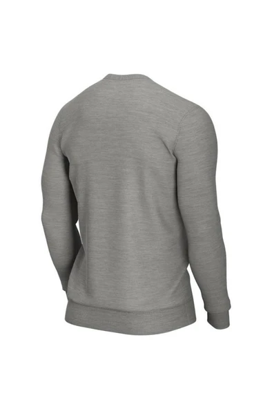 Nike M Nk Flc Park20 Crew CW6902-063 Gri Erkek Siyah Sweatshirt - 2
