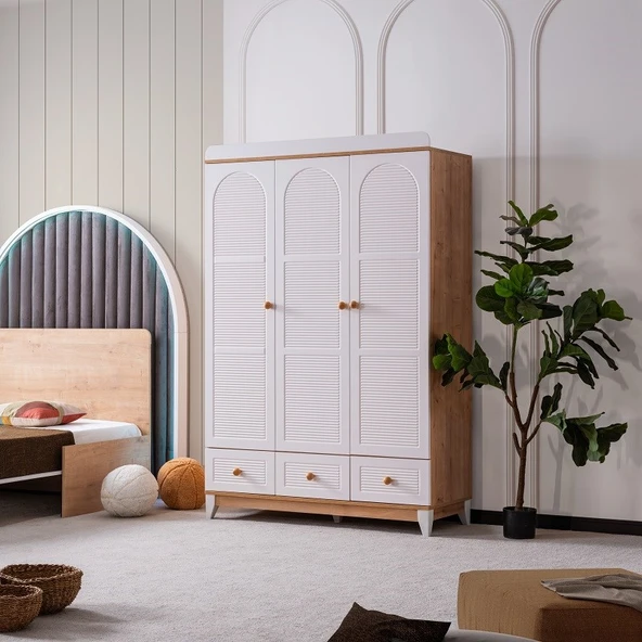 PERLA 3 KAPILI DOLAP - MEŞE