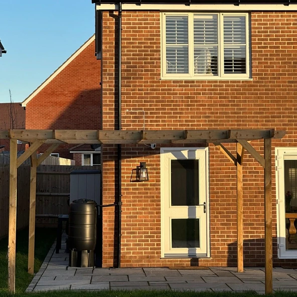 iAhşap Veranda Ahşap Pergole Veranda Kamelya p2 - 6