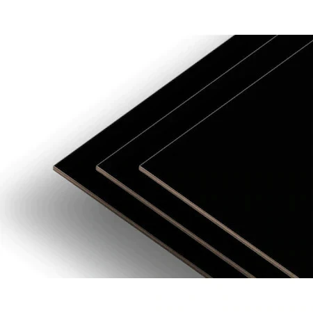 iAhşap Siyah Laminat Kaplı MDF Tabaka Ahşap Plaka Ahşap Panel - 3