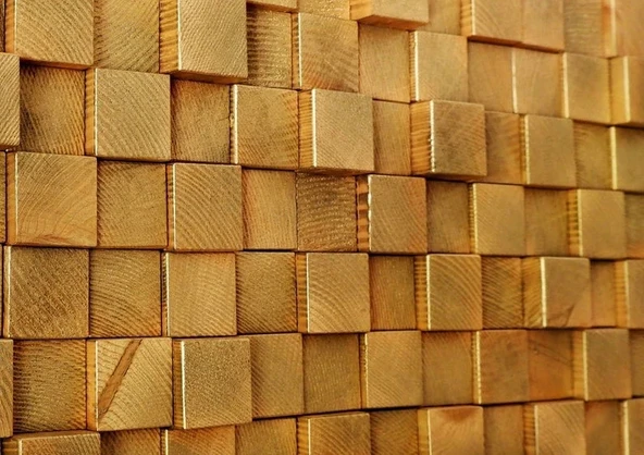 iAhşap Duvar Sanatı Ahşap Duvara Monte Panel Modern Duvar Sanatı - 5