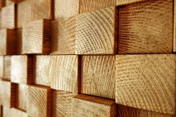 iAhşap Duvar Sanatı Ahşap Duvara Monte Panel Modern Duvar Sanatı - 3