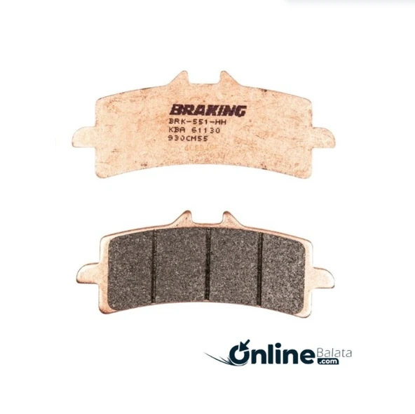 SUZUKI GSX-S / F / GT / R 1000 2021-2024 Braking Sinterli Ön Fren Balata OB93055