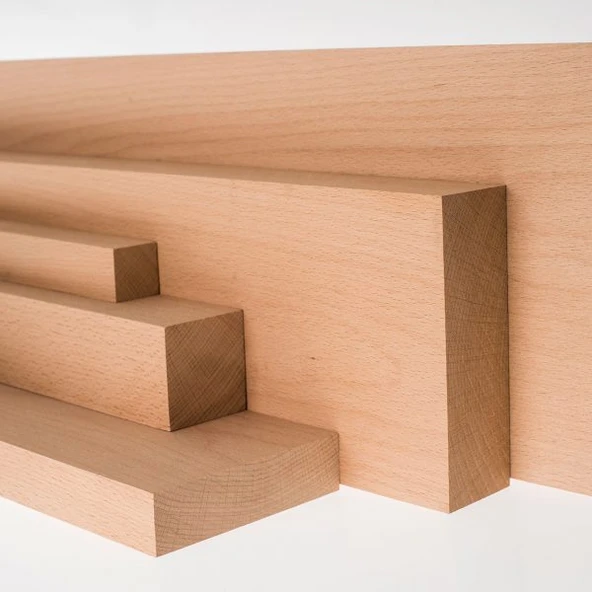 iAhşap Kayın Çıta Tahta Taslak Ahşap Blok Silimiş Planyalı Kereste