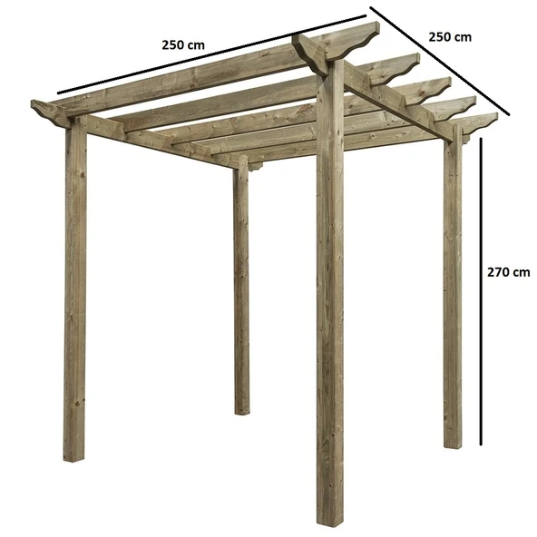 iAhşap Veranda Ahşap Pergole Veranda Kamelya p8