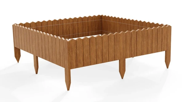 iAhşap Bahçe Bordür Çiti Bahçe Çiti Bahçe Dekoru Özel Tasarım - 6