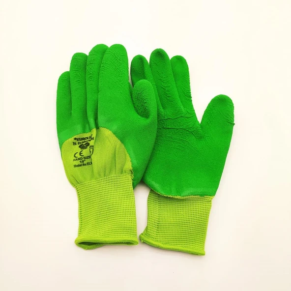 Eldiven Yeşil Lateks Nitril (Cemre)