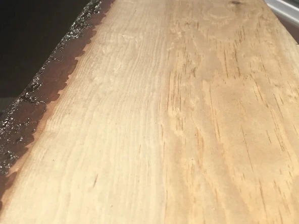 iAhşap Ahşap raf, Doğal canlı kenar, Rustik raf, Yüzer raf - 8