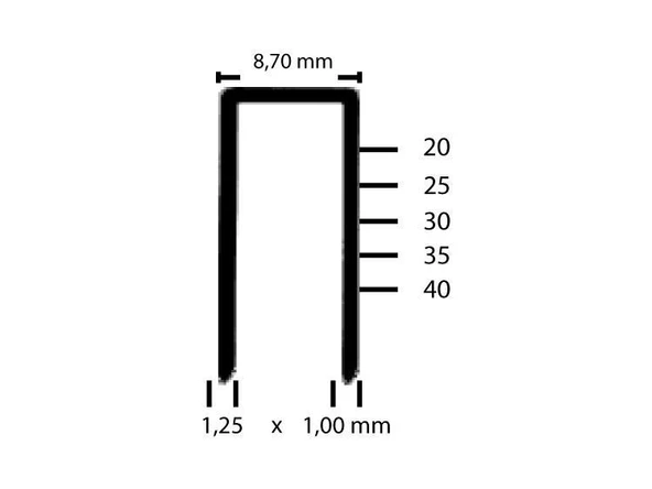 Havalı Zımba Teli 92 Serisi (Akdeniz)-(92x20)-(92x25)-(92x30)-(92x35)-(92x400 - 2