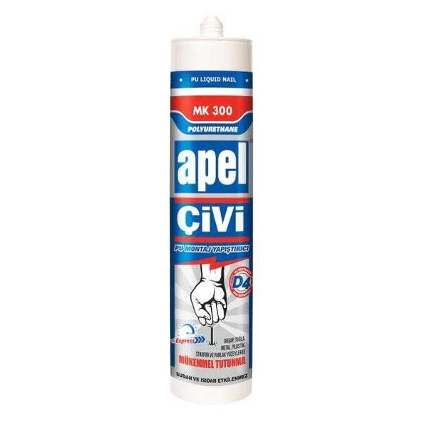 300 PU Sıvı Çivi 390Gr (Apel)