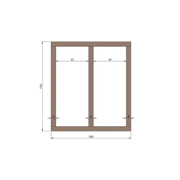 iAhşap Dekoratif iskandinav Duvar Çıtası (5 Adet) Ev Ofis Dekorasyonu Ham MDF