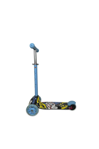 DYNAMIC HT288 3 TEKERLEKLİ SCOOTER MAVİ - 3