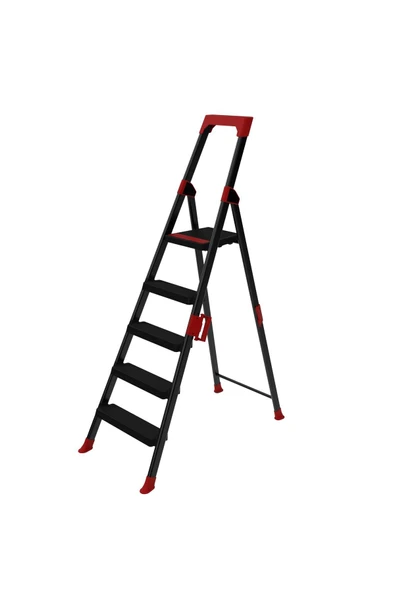 SARAYLI WONDER 4+1 BASAMAKLI PLASTİK MERDİVEN 1424