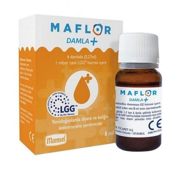 Mamsel Maflor Damla Plus Sıvı Formda Probiyotik 8 ML