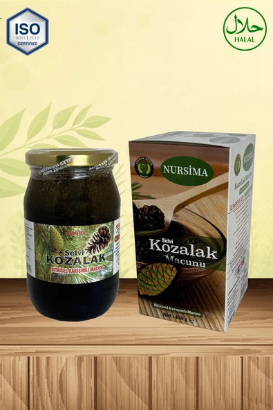 Nursima Kozalak Macunu Doğal Organik Bitkisel Karışım 420 gr - 3