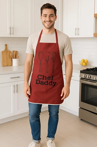 Chef Dady Sıvı Geçirmez Mutfak Önlüğü Leke Tutmaz, Sıvı Geçirmez, Kolay Temizlenebilir Önlük - 11