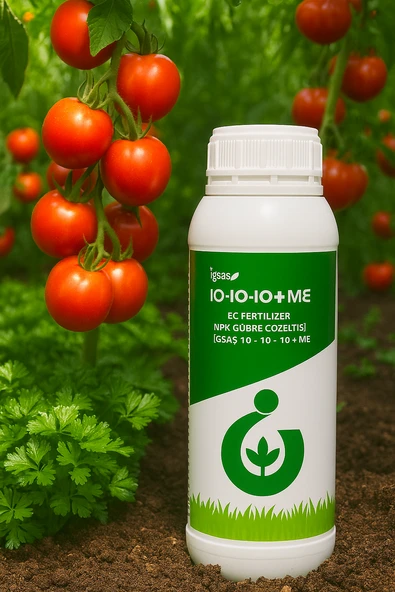 İGSAŞ 10-10-10+ME Sıvı NPK Gübre 1 Litre