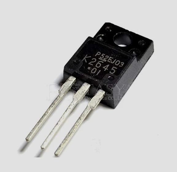 2SK 2645 TO-220F Mosfet Transistör - Resim 2