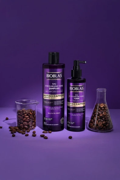 Bioblas Kafein Arjinin Biotin Saç Dökülmesi Karşıtı Şampuan 400 Ml Besleyici, Güçlendirici, Dökülme Karşıtı - Resim 3