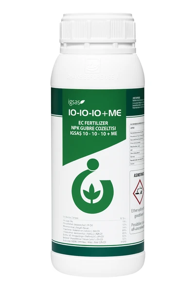 İGSAŞ 10-10-10+ME Sıvı NPK Gübre 1 Litre - 2
