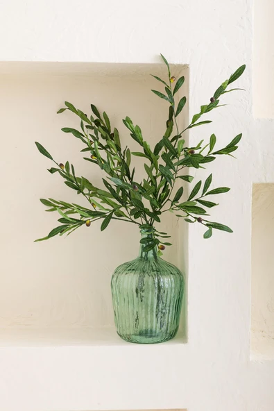 Güleç Yapay Çiçek Yapay Zeytin Dalı 100 Cm - Resim 2