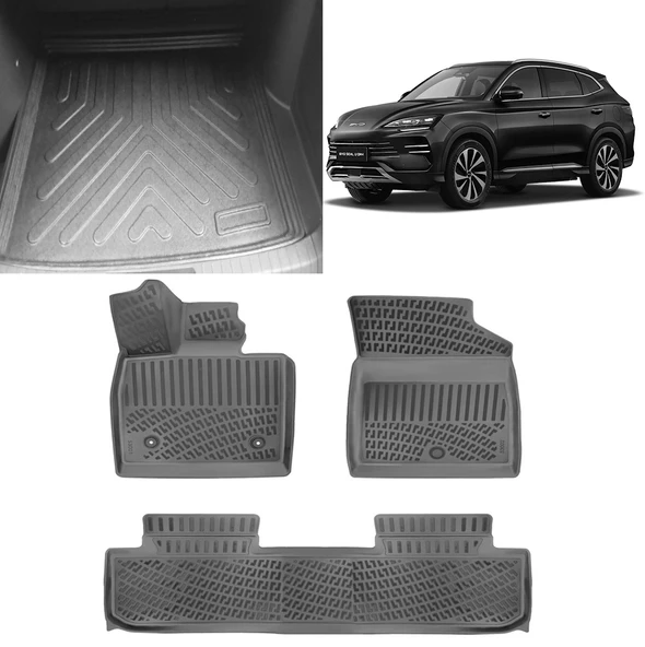 Rizline Byd Seal 3D Havuzlu Papsas ve  Alt Bagaj Havuzu Set ürün görseli