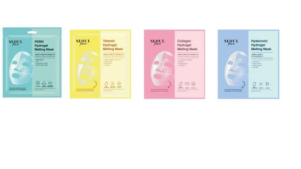 Dermal Melting Eriyen Şeffaflaşan Nemlendirici Maske Yüz Maskesi 4 Adet 34 gr. ürün görseli 1