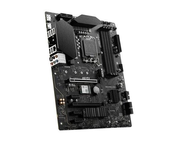 MSI MB PRO Z790-S WIFI INTEL Z790 LGA1700 DDR5 6600(OC) 2XM2 4XSATA HDMI DP WIFI 6E 2.5Gbps LAN ATX - 4