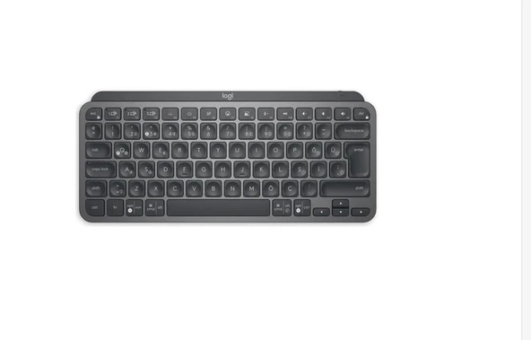 Logitech MX Keys Mini Minimalist Kablosuz Bluetooth Aydınlatmalı Türkçe Q Klavye - Siyah