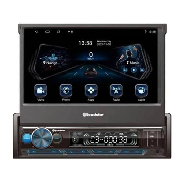 Roadstar 7 İnc Navigasyonlu Android T3 Multimedya Oto Teyp Rd-6200 - 6