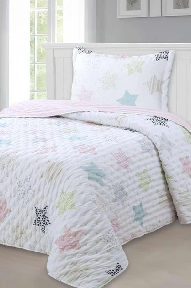 Star Genç Ve Çocuk Tek Kişilik Yatak Örtüsü 180x240 ürün görseli