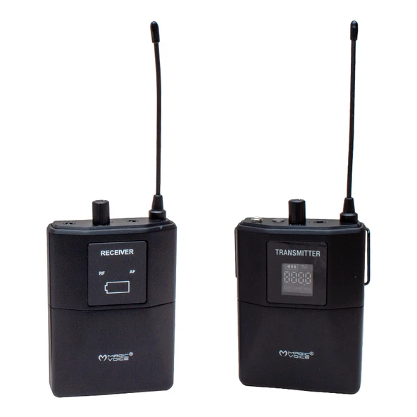 Magicvoice Mv-19602 UHF Kablosuz Kamera Uyumlu Bluetooth İkili Mikrofon Set - 4