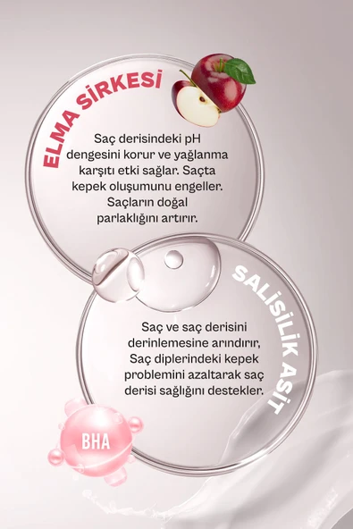 Urban Care No.3 Expert Apple Cider Kepek Karşıtı Saç Bakım Şampuanı-350 ml-vegan - 5