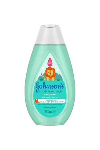 Johnson's Söz Dinleyen Saçlar Serisi Kremli Bebek Şampuanı 200 ml - 8