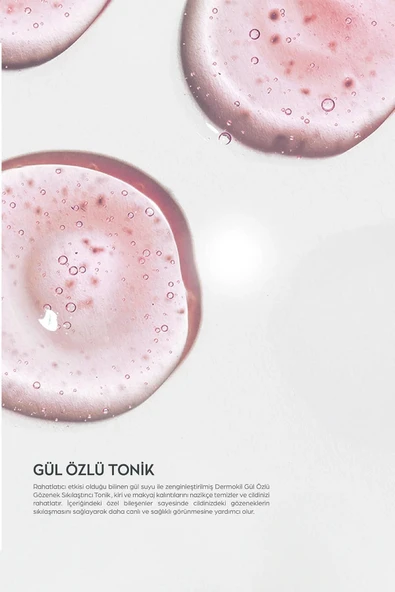 Dermokil Gül Özlü Gözenek Sıkılaştırıcı Tonik 200 ml - 3
