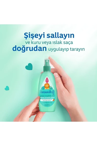 Johnson's Söz Dinleyen Saçlar Serisi Kremli Bebek Şampuanı 200 ml - 4
