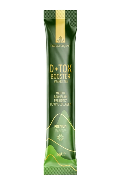 Naturagen D+Tox Booster Matcha Tea Bromelainli Kolajenli Matcha Çayı - 2