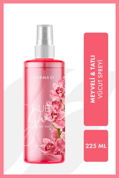 Farmasi Ruby Sheer Vücut Spreyi 225 ml