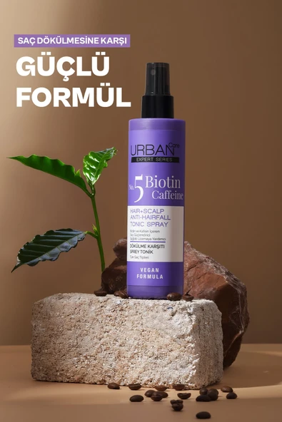 Urban Care No. 5 EXPERT Series Biotin & Caffeine Dökülme Karşıtı Hızlı Uzamaya Yardımcı Saç Bakım Toniği-200ml - 5