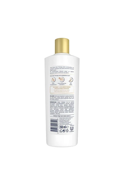 Dove Hair Therapy Sülfatsız Saç Bakım Şampuanı Breakage Remedy Kırılma Karşıtı 350 ml - 7