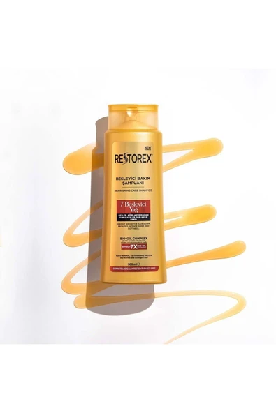 Restorex Bakım Şampuanı 7 Besleyici Yağ 500 ml - 3