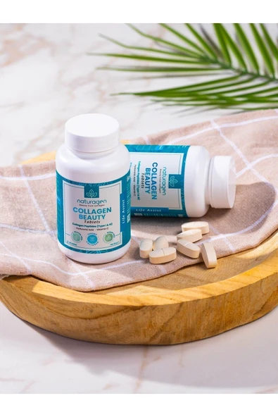 NaturagenCollagen Hidrolize Type 1&3 Hyaluronic Acid&Vitamin C - 60'lı Tablet - Resim 7