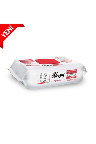 Sleepy Easy Clean Kiraz Çiçeği Yüzey Temizlik Havlusu&mendili 100 Yaprak - 2