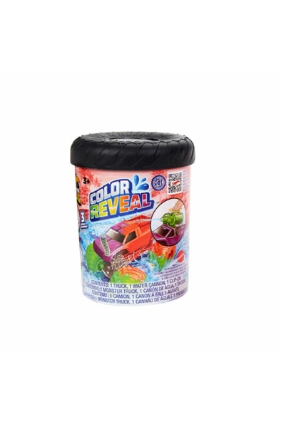 HOT WHEELS Hjf39 Monster Trucks Color Reveal Renk Değiştiren Araçlar - 4