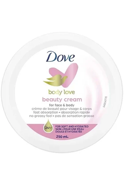 Dove Besleyici El Ve Vücut Bakım Kremi 250ml Beauty Cream (PEMBE) (6 LI SET) - 2