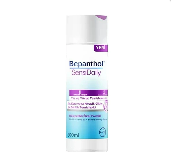 Bepanthol SensiDaily Yüz ve Vücut Temizleme Jeli 200 ml