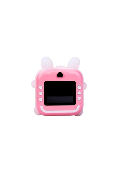 4Berry Anında Baskı Digital Çocuk Fotoğraf Makinesi Pembe - 3