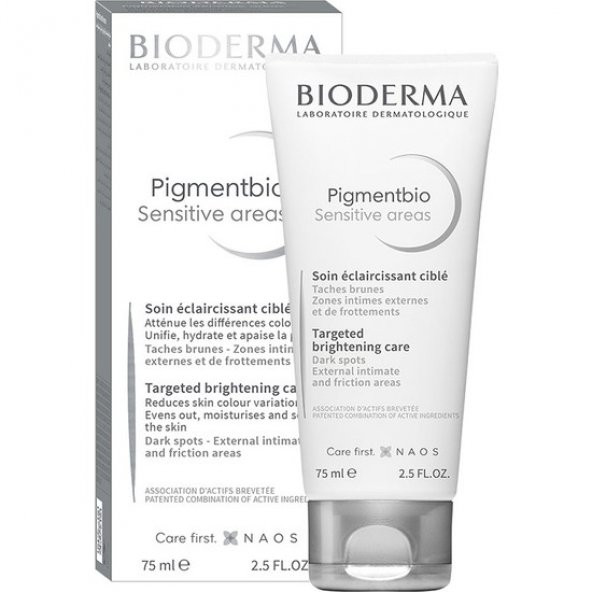 Pigmentbio Sensitive Areas Beyazlatıcı Krem 75 ml